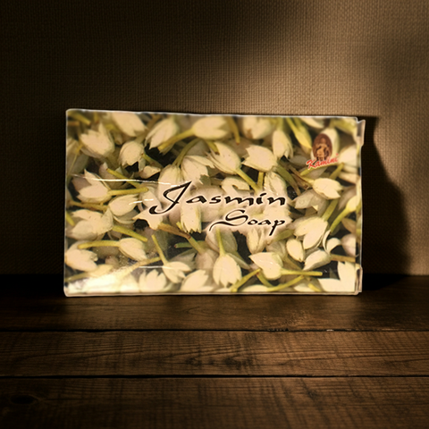 Handmade jasmin soap bar for gentle daily skincare.