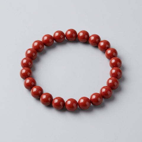 Jasper Red Beaded Bracelet - Incense Pro