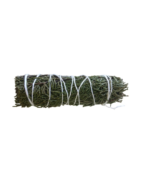 Juniper Smudge Bundle 4 Inch with sweet woodsy fragrance for new beginnings and spiritual purification.