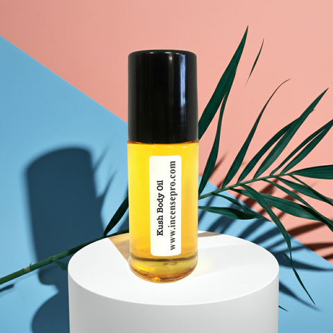 Kush Body Oil unisex moisturizer oil for nourishing skin, locking in moisture, and smooth body care.
