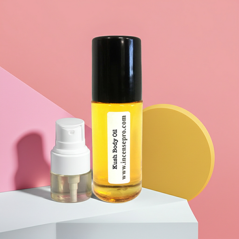 Kush Body Oil unisex skin oil for hydrating the body, improving softness, and everyday skincare use.