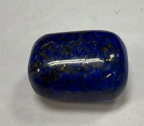 Lapis Tumbled Pakistan polished crystal stone for energy work, pocket carrying, and spiritual practice.