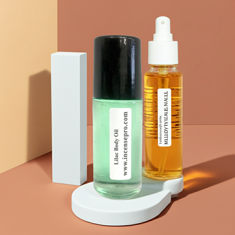 Lilac Body Oil lightweight unisex body oil for body moisturizing, skin comfort, and routine self-care.