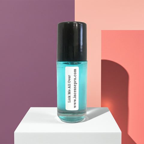 Lilac Body Oil Unisex bottle of body oil for moisturizing skin, softening dry areas, and daily body care.