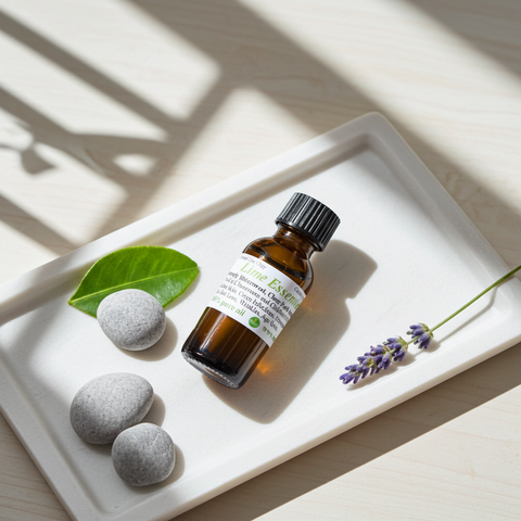 Lime Essential Oil with a fresh, zesty citrus aroma