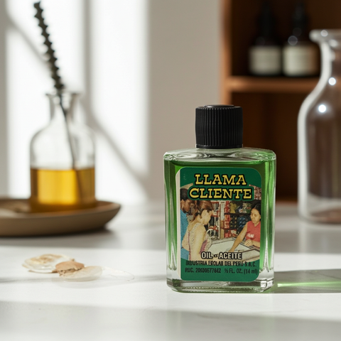 Llama Cliente Call Client Oil designed to support client attraction, communication, and incoming calls.