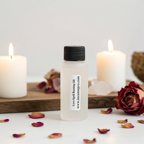 Love Spell Burning Oil for creating a warm and inviting scented atmosphere
