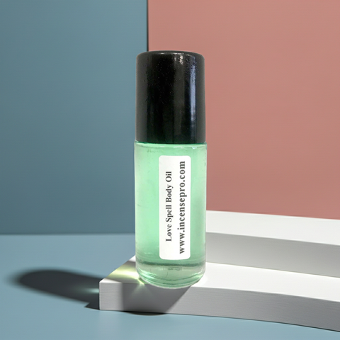 Love Spell women's body oil for softening skin, adding fragrance, and post-shower body care.
