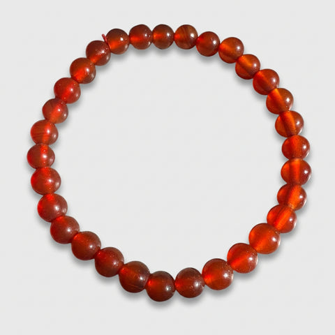 Medium Carnelian Bracelet- 8mm - Incense Pro (Image 2)