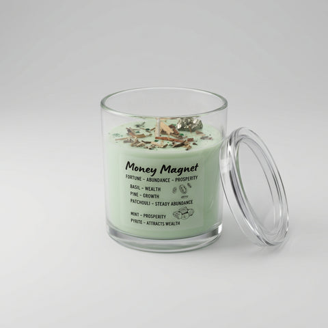 Money Magnet (Scented Intention Candle) - Incense Pro (Image 4)