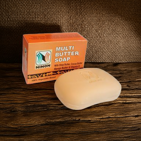 Handmade multi butter soap bar for gentle daily skincare.