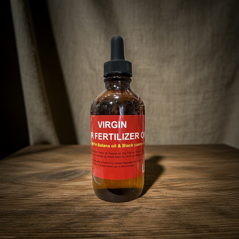 Natural Hair Fertilizer Oil for stronger, healthier, and fuller-looking hair.