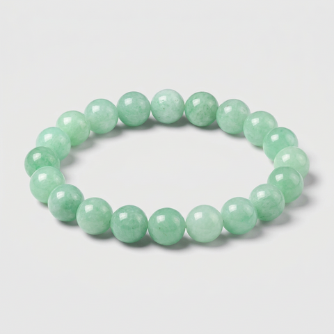 Natural Jade Crystal Beaded Bracelet - Incense Pro (Image 2)