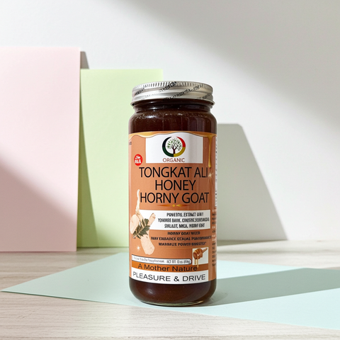 Natural Tongkat Ali honey with Horny Goat herbal blend