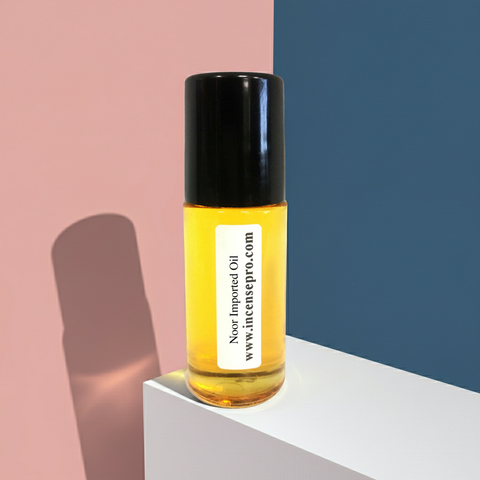 Noor Imported attar oil bottle for traditional fragrance wear, prayer preparation, and everyday use.