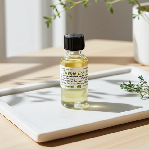 Organic Thyme Essential Oil for aromatherapy use