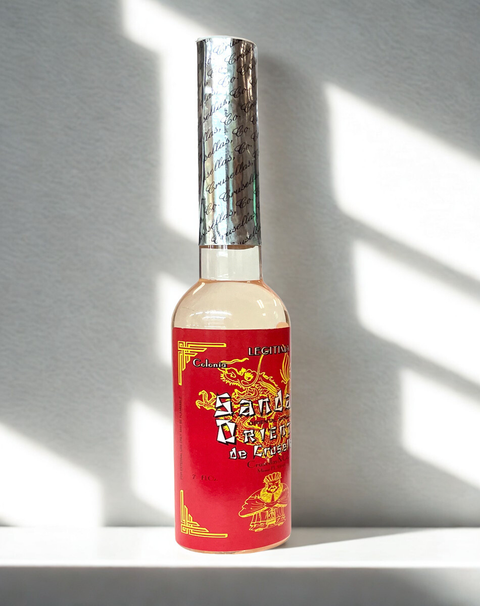 Crusellas Oriental Sandalwood Spiritual Water prepared for blessings, devotion, and spiritual work.