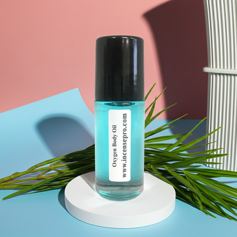 Oxygen Body Oil (M) hydrating body oil for nourishing dry skin and everyday moisturizing use.