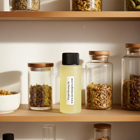 Oxygen Burning Oil with a crisp, fresh aroma ideal for home fragrance and relaxation.