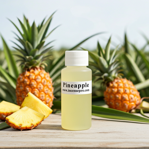 Pineapple fragrance burning oil with a bright, fruity aroma