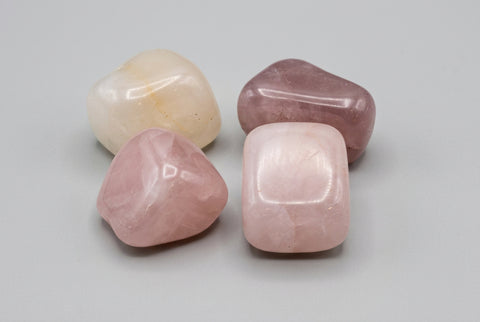 Pink Calcite Tumbled Stone Natural Crystal - Incense Pro (Image 2)