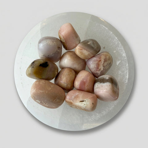 Pink Opal Tumbled Stone - Incense Pro (Image 2)