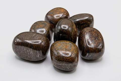 Polished Bronzite Tumbled Stone Natural Crystal - Incense Pro (Image 2)