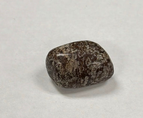 Polished Brown Snowflake Obsidian pocket stone for carrying during meditation, grounding, and calming practice.