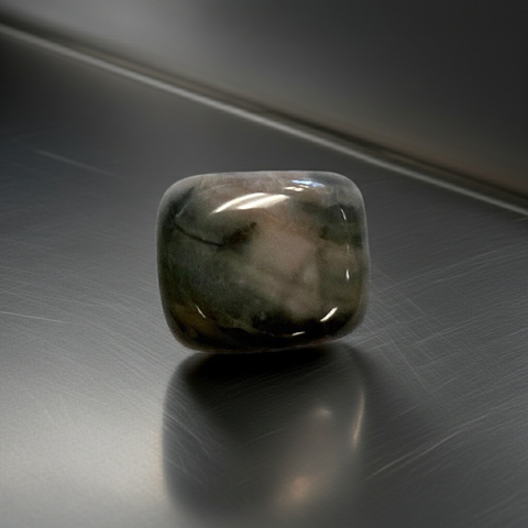 Polished Dragon Jade crystal stone for carrying, display bowls, meditation areas, and natural crystal collections.