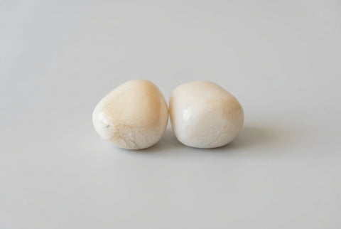 Polished Milky Quartz Stone White Crystal - Incense Pro (Image 3)