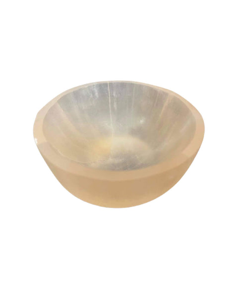 Crystal Bowl Red Selenite charging bowl root chakra crystal healing