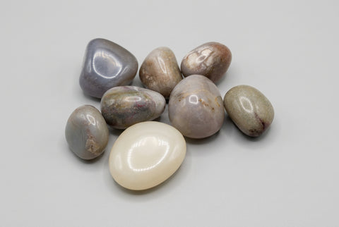 Polished Tan Chalcedony Stone Tumbled Crystal - Incense Pro (Image 2)