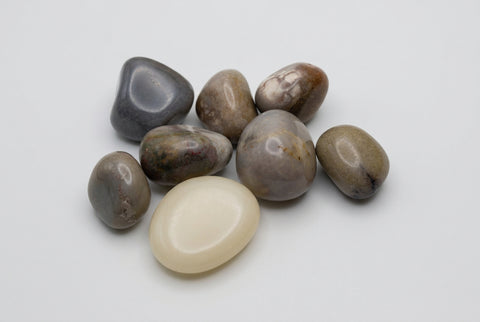 Polished Tan Chalcedony Stone Tumbled Crystal - Incense Pro (Image 3)