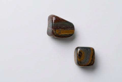 Polished Tiger Iron Tumbled Stone Natural Crystal - Incense Pro (Image 2)