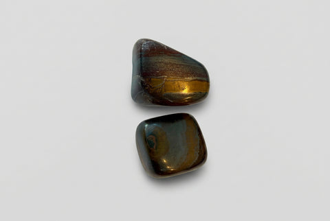 Polished Tiger Iron Tumbled Stone Natural Crystal - Incense Pro (Image 3)