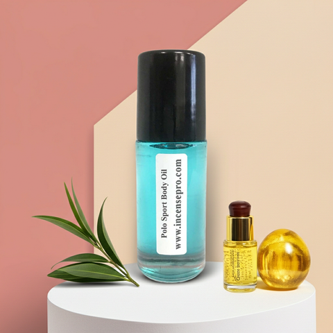 Polo Sport Body Oil bottle for skin hydration, body moisturizing, and smooth daily care.