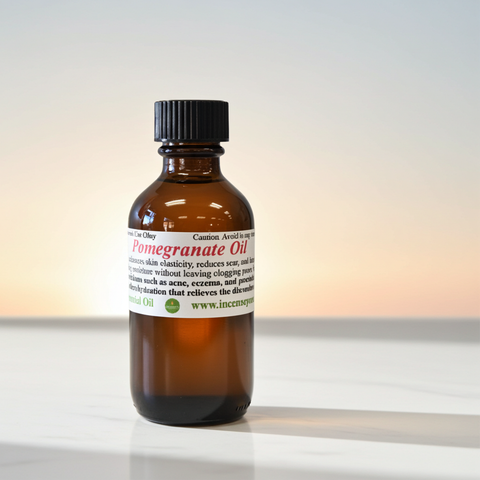 Pomegranate Carrier Oil for anti-aging skin care, deep moisture, and natural antioxidant protection