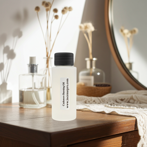 Premium Cashmere Burning Oil with a smooth, comforting fragrance ideal for creating a cozy and relaxing atmosphere.