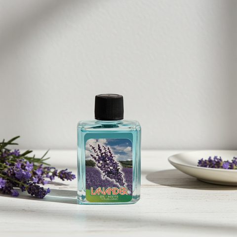Herbal lavender oil for relaxing aromatherapy applications