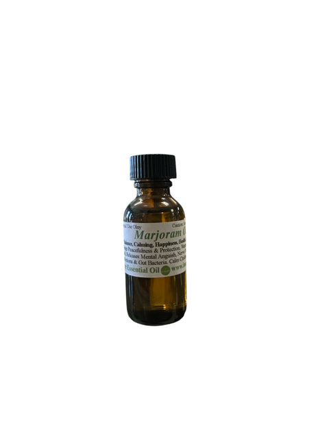 Pure Marjoram Essential Oil for muscle pain and sleep