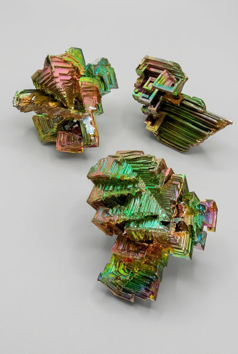 Rainbow Bismuth Crystal Lab-Grown Specimen - Incense Pro (Image 7)