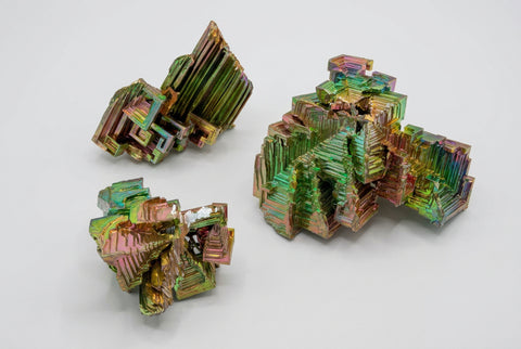 Rainbow Bismuth Crystal Lab-Grown Specimen - Incense Pro (Image 8)