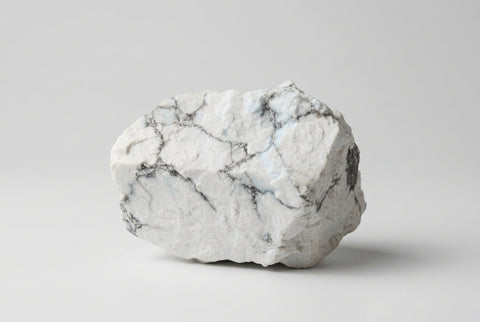 Raw Howlite Stone Natural White Crystal - Incense Pro (Image 2)