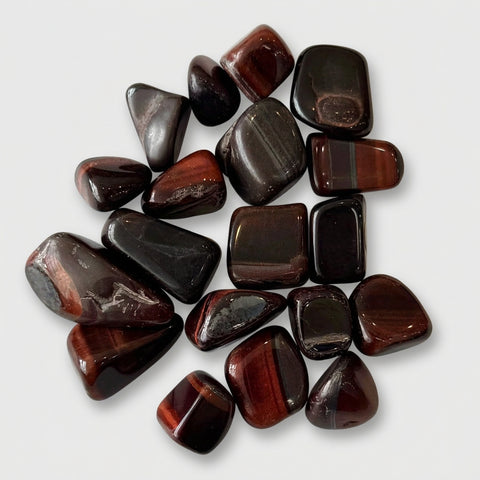 Red Tiger's Eye Tumbled Stone - Incense Pro (Image 2)