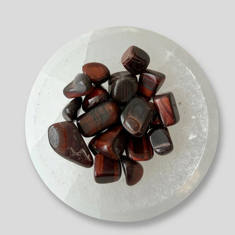 Red Tiger's Eye Tumbled Stone - Incense Pro (Image 3)
