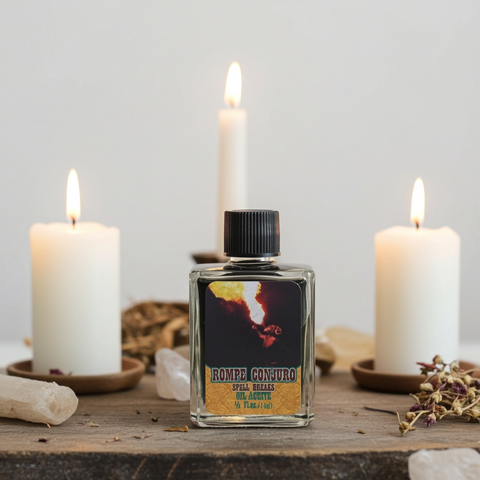 Rompe Conjuro Spell Breaks spiritual oil for cleansing and protection rituals