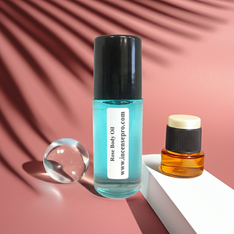 Rose Red Body Oil unisex moisture body oil for nourishing skin, improving softness, and post-shower body care.