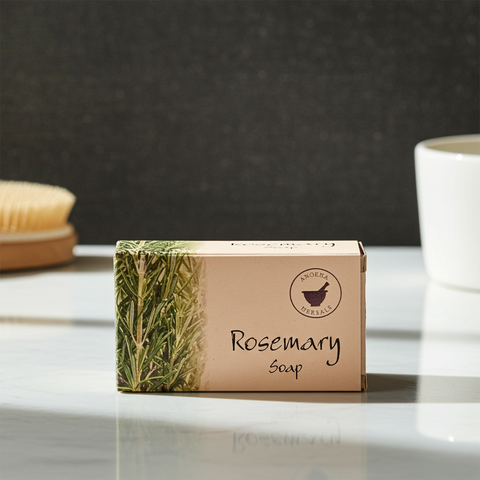 Rosemary soap moisturizing soap bar for bathing, gentle skin cleansing, and daily body care.