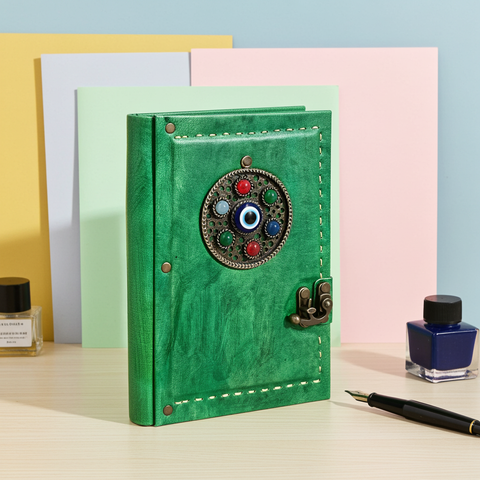 Green Shadow Book with a hardcover design shown from the front.