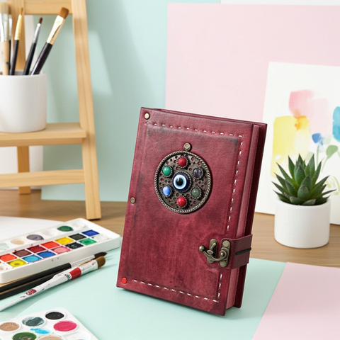 Red Shadow Book with a bold hardcover design.